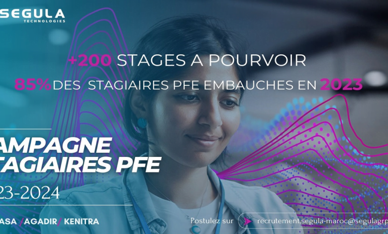 200 Offres de Stages PFE chez SEGULA Technologies 1 200 Offres de Stages PFE chez SEGULA Technologies