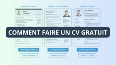 Comment faire un CV (2 méthodes gratuits) ?