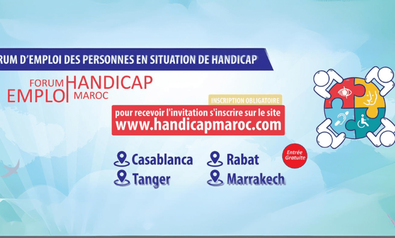 Nouvelle rencontre pour l'insertion des personnes en situation de handicap le 23 Novembre 2024 à Casablanca 1 Nouvelle rencontre pour l'insertion des personnes en situation de handicap le 23 Novembre 2024 à Casablanca