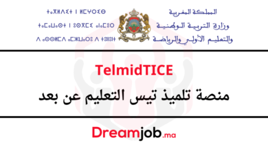 TelmidTICE 2025/2024 منصة تلميذ تيس التعليم عن بعد