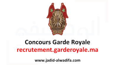 Concours de Recrutement Garde Royale 2025
