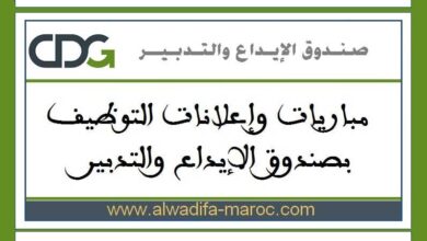 مباراة توظيف 01 إطار عالي. آخر اجل للترشيح هو 01 أبريل 2025