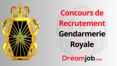 Concours de Recrutement Gendarmerie Royale 2025 Maroc (1500 Postes)