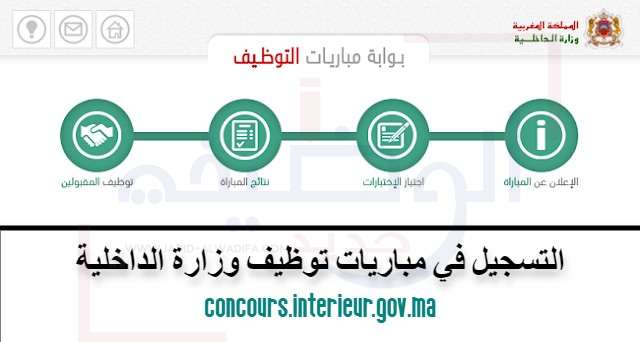 concours.interieur.gov.ma 2025 التسجيل في مباريات توظيف وزارة الداخلية 1 concours.interieur.gov.ma 2025 التسجيل في مباريات توظيف وزارة الداخلية