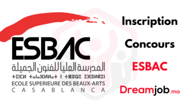 Inscription Concours ESBAC Casablanca 2025