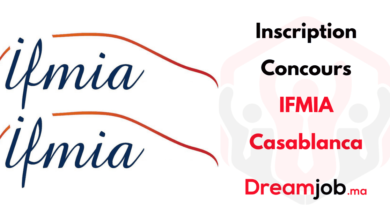 Inscription Concours IFMIA Casablanca 2025/2026