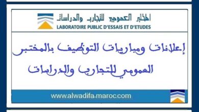 مباراة توظيف 01 مهندس معلومياتي. آخر أجل للترشيح هو 13 ماي 2025