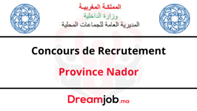Concours Province Nador