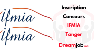 Inscription Concours IFMIA Tanger 2025/2026