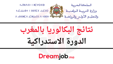 نتائج البكالوريا 2025 بالمغرب الدورة الاستدراكية