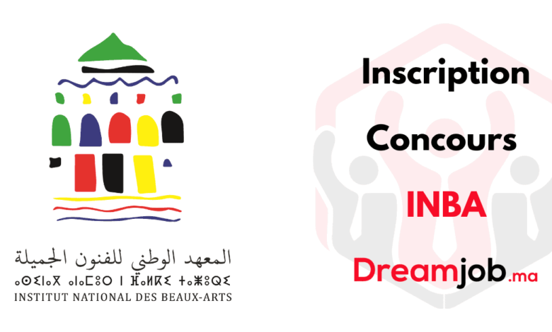 Inscription Concours INBA 2025/2026 Beaux-Arts 1 Inscription Concours INBA 2025/2026 Beaux-Arts