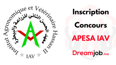 Inscription Concours APESA IAV 2025/2026