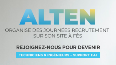 ALTEN Organise des journées de recrutement à Fès