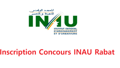 Inscription en ligne au concours INAU Rabat 2025