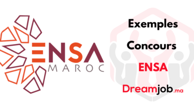 Exemples Concours ENSA des Années Précédentes