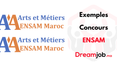 Exemples Concours ENSAM avec Corrigés