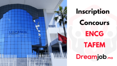 Inscription Concours ENCG TAFEM 2025/2026 sur cursussup.gov.ma