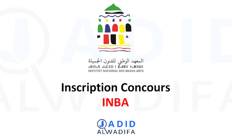 INBA Inscription 2025/2026 Concours Beaux-Arts 1 INBA Inscription 2025/2026 Concours Beaux-Arts