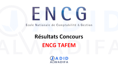 Résultats Concours ENCG TAFEM 2025/2026