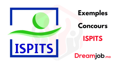 Exemples Concours ISPITS PDF avec Corrigés