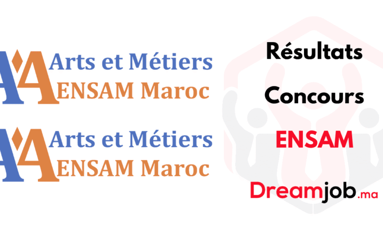 Résultats Définitifs Concours ENSAM 2025/2026