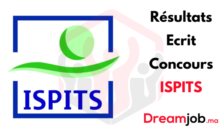 Résultats Ecrit Concours ISPITS 2025/2026 1 Résultats Ecrit Concours ISPITS 2025/2026