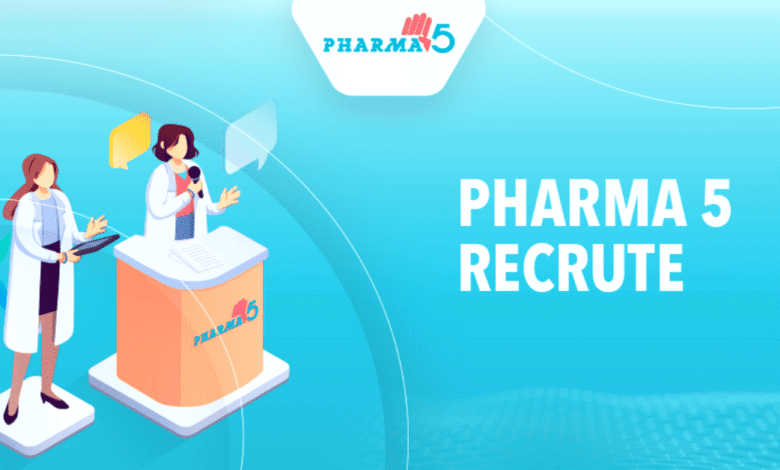 PHARMA5 lance le recrutement de stagiaires PFE 2026 1 Pharma5 lance sa campagne de stages PFE 2026